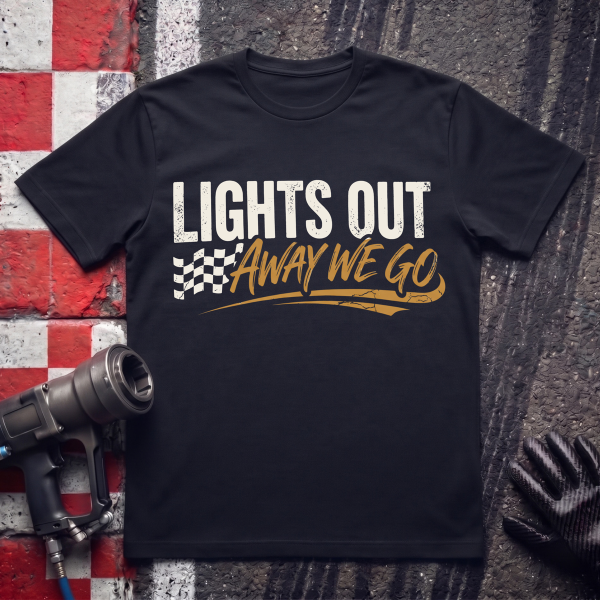 LIGHTS OUT AND AWAY WE GO
