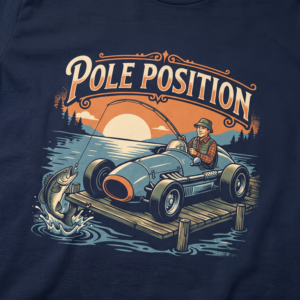 Fishing in Pole Position
